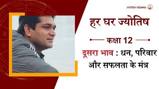 Second House amp Wealth in Astrology I Rahul Kaushik [upl. by Clorinde767]