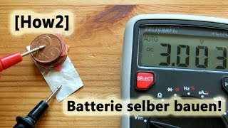 How2 Batterie selber bauen [upl. by Ilat]