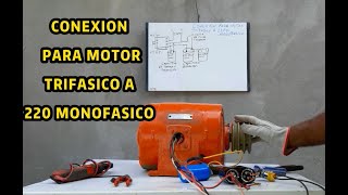 Convertir motor Trifásico a Monofásico⚡⚡ [upl. by Norine]