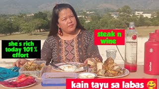 OUTDOOR EAT YAYAMANIN FOR TODAYS VEDIO pinaysecondwifeinpakistan [upl. by Gleason]