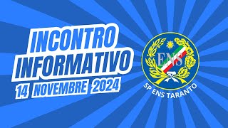 Incontro informativo 14 NOVEMBRE 2024 [upl. by Douty647]