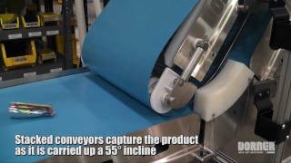 Vertical Pouch Handling Conveyor System [upl. by Chloras]