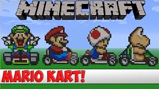 Minecraft Plugin Tutorial  Mario Kart [upl. by Sollows]