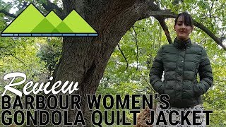 Barbour Womens Gondola Quilt Jacket Review [upl. by Asyal436]