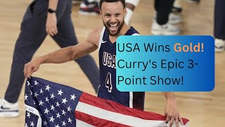 USA Wins Gold Currys Epic 3Point ShowUSA gold medal basketball [upl. by Ardnola104]