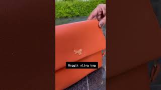 Baggit sling bag review \ baggit handbags review baggit Myntra [upl. by Ardnusal5]