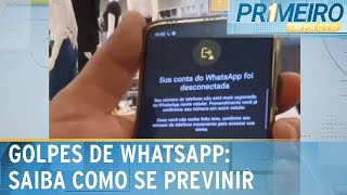 Homem tenta desmascarar golpista mas tem app clonado veja dicas  Primeiro Impacto 270324 [upl. by Aldos728]