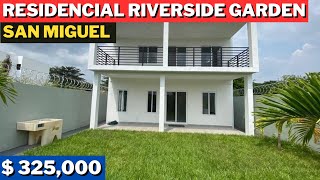 Hermosa Casa en Venta en la Residencial Riverside Garden en SAN MIGUEL  El Salvador [upl. by Yuri]