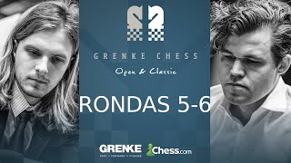 GRENKE CHESS CLASSIC 2024 56 Magnus Carlsen Ding Liren Rapport Maxime VachierLagrave [upl. by Samuela]