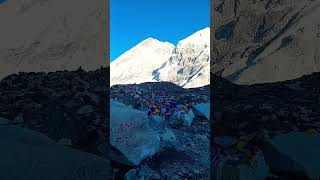 everest basecamp trekking himalayas nature shortvideo [upl. by Pyne]