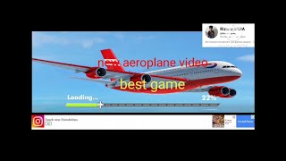 flight sim 3D airplane ✈️ gaming video game play 17 October 2024 [upl. by Rufina]