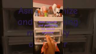 Organize and restock my beauty organizer with me [upl. by Durarte]