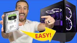 How to Install and Format a Hard Drive to your PC [upl. by Nance352]