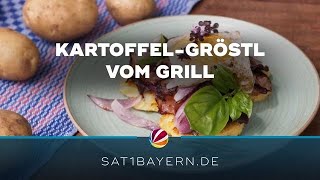 So schmeckt Bayern Köstliches KartoffelGröstl vom Grill [upl. by Accire]