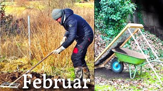 Garten im Februar  wie düngt Martin seinen Garten [upl. by Ecaroh470]