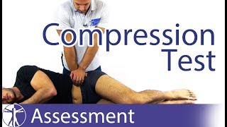 Compression Test  Sidelying Compression  Sacroiliac Joint Provocation [upl. by Ennovyhs]