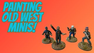 Dead Man’s Hand  Speed Painting Wild West Minis [upl. by Sherborne]