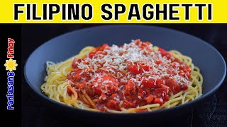 GAWIN MO ITO SA PINOY SPAGHETTI MO The Only Filipino Spaghetti Recipe that I Trust for The Holidays [upl. by Corena]