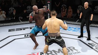 UFC 271  Derrick Lewis vs Tai Tuivasa  UFC Heavyweight Bout 2122022 Full Match  UFC 4 [upl. by Enael]