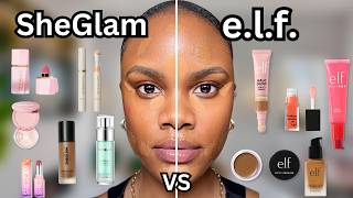 SheGlam vs elf Cosmetics Makeup Review  Which Is Better [upl. by Cofsky]