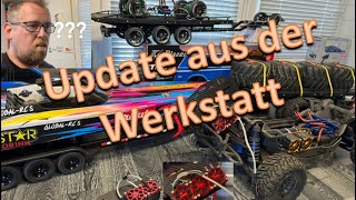 Werkstatt Update mit GRCLüfter Vitavon Traxxas XRT Blazer High Trail 4Tec Carbon Chassis [upl. by Xavier]