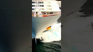 World’s Biggest Cruise Ship in Open Ocean – Stunning Journey shorts ytshorts ship ocean [upl. by Calandra]