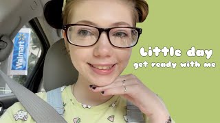 Little day out GRWM  short vlog ✧ Childish makeup hair outfit [upl. by Nickerson]