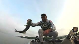 Bass Fishing Beltzville Lake PA [upl. by Eatnuahs]