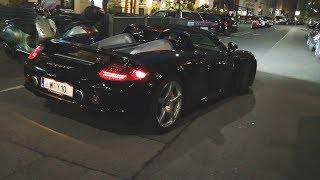 STRAIGHT PIPED Porsche Carrera GT Waking Up Vienna  INSANE SOUND [upl. by Yung]