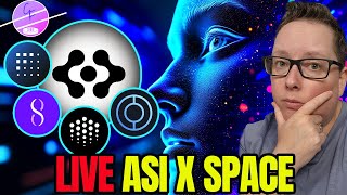 Fetch AI FET  ASI X Space LIVE Discussing CUDOS Integration [upl. by Aerdnaid]