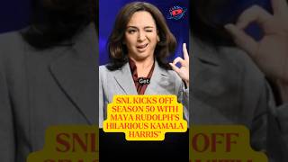 SNL Kicks Off Season 50 with Maya Rudolph’s Hilarious Kamala Harris [upl. by Nodaj128]