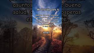 Mi Oración para ti dios fe oracion frases versiculodelabiblia amen shorts [upl. by Pryor]