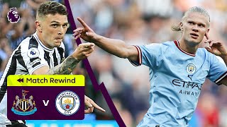 Newcastle 33 Man City  Premier League Highlights  202223 [upl. by Qahsi]