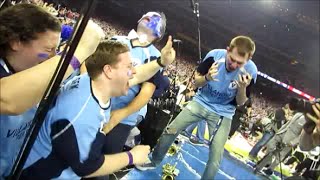 Villanova Band Reacts to Kris Jenkins BuzzerBeater [upl. by Ambros]