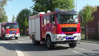 Großer Festumzug zum Tag der offenen Tür bei der Freiwilligen Feuerwehr Barth 2024 [upl. by Caria]