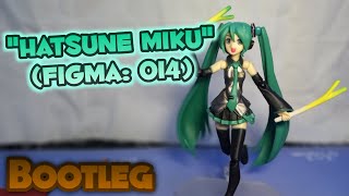 Hatsune Miku Figma 014 Bootleg Figure Review  DroidRider [upl. by Zales883]