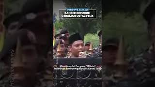 Peristiwa Hari Ini Kilas Balik Aksi Banser Geruduk Kajian Felix Siauw saat Ceramah di Balai Kota [upl. by Francie228]