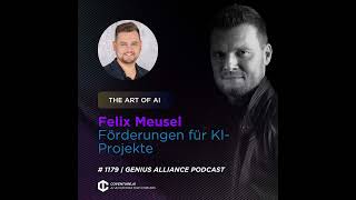 GA 1179  The Art of AI Förderungen für KIProjekte [upl. by Luelle]