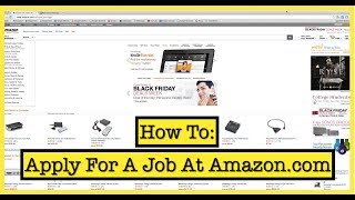 How To Apply For A Job At Amazoncom [upl. by Tabitha]