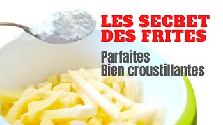 Recette des FRITES Parfaites facile et rapide bien croustillantes pour débutants Étape par Etape [upl. by Krid279]