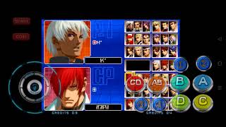 KOF 2002 MUGEN HACK APK FOR ANDROID REUPLOAD [upl. by Hannavas990]