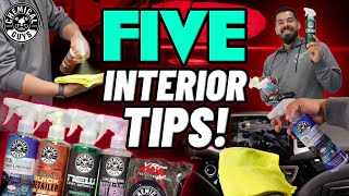 How to Quickly Clean and Deodorize Interior with 5 Products  Chemical Guys [upl. by Barber]