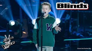 Lewis Capaldi  quotSomeone You Lovedquot Bjarne  Blinds  The Voice Kids 2024 [upl. by Delahk]