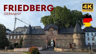 Friedberg Hessen Germany A walking tour in 2023 I 4K HDR [upl. by Rachael393]