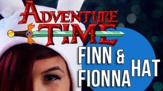 Finn’s Hat from Adventure Time  character themed hats  DayannasCreations [upl. by Neellek]