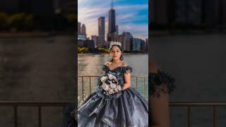 Quinceañera pre shoot in Chicago 📸👑 chicago a6400 a7iv godox quinceañera photoshoot [upl. by Jillian]