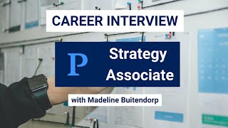 Career Interview with a Strategy Associate at Penta Group [upl. by Merna]