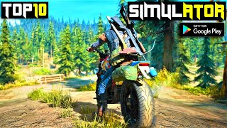 Top 10 Realistic BIKE Games For Android  Bike Simulator Games Android [upl. by Hailat]