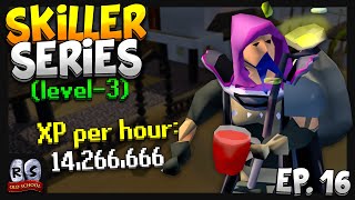 14 MILLION Thieving XP PER HOUR Ep 16  OSRS Level 3 Skiller Series Progress Update [upl. by Nirak]