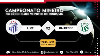 Campeonato Mineiro do Módulo II – URTxCALDENSE – Nona Rodada 16062024 [upl. by Nele]